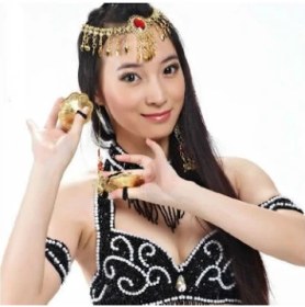 Resim Practika Dansöz Zili Parmak Zili (4 Adet) 