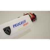 Resim Peugeot Sport Lion Logo Damla Silikon Plaka Logo Arma Amblem Yeni 