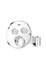 Resim Grohe Grohtherm Smartcontrol Çift Valfli Akış Kontrollü, Ankastre Termostatik Duş Bataryası, Entegre 