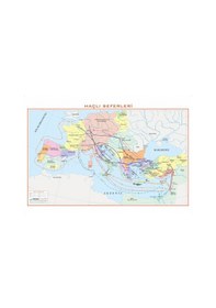 Resim Haçlı Seferleri Haritası 