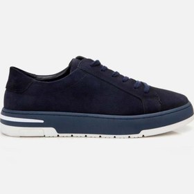 Resim Yaya by Hotiç Erkek Nubuk Deri Lacivert Spor Ayakkabı 