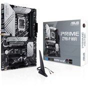 Resim ASUS PRIME Z790-P WIFI 4xDDR5 3x M.2 HDMI DP Type-C Wi-Fi 6 Bluetooth 5.2 12-13.Nesil LGA1700 Soket ARGB Gaming Anakart 