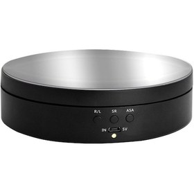 Resim Neevoyu Usb Şarjlı Akıllı Hız Ayarlı Dönen Tutanak, Pano, Makyaj, Sergi Ve Canlı Yayın İçin 3kg Yük Kapasitesi Siyah Gösterim Tablosu Pil Dahil Değil 