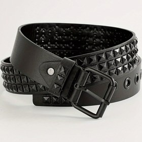Resim Çıtçıt, Kurdele ve Püskül Detaylı Vintage Punk Tarzı Kemer, Tekstil Olmayan Dokuma, Şık Gece Çıkışları ve Hafta Sonu Günlük Aksesuarı, Ortalama Beden 