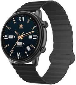 Resim Bix SW02AI 1.43” AMOLED Ekran, Bluetooth 5.2 Telefon Görüşme ve ChatGPT Destekli IP68 Suya Dayanıklı Sağlık Takibi Tansiyon Nabız Ölçer Özellikli iOS & Android Uyumlu Akıllı Saat (Siyah) 