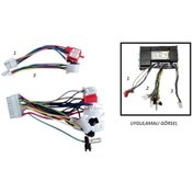 Resim Elektrikli Bisiklet Akıllı Beyin Kablo Soket Seti 