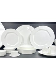 Resim Koleksiyon Mislina 122 Parça Yemek Takımı Sade 