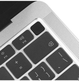 Resim Apple Uyumlu MacBook Air 2020 13 Inc M1 A2337 / A2179 Türkçe Q Klavye Slim Şeffaf Klavye Koruyucu Kılıf 