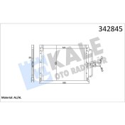 Resim Klima Kondenseri Laguna 1-grandtour Al-al 7701038395 7701038227 