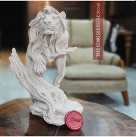 Resim Aslan Kral Heykel Dekoratif Obje Ve Biblo, Masa Dekorasyonu 