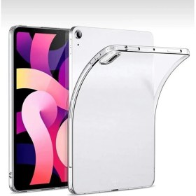 Resim Lenovo Tab M10 Plus 3.nesil 10.6 Inç TB-125F - TB-128F Uyumlu Kılıf Esnek Şeffaf Silikon Transmitter 