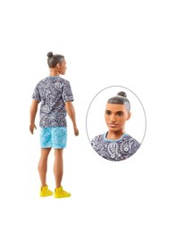 Resim Barbie Fashionistas Yakışıklı Ken Bebekler Hpf80 