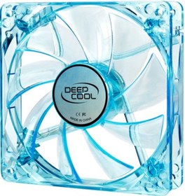 Resim Deep Cool Xfan 120U B/B Yesıl Uzerıne Yesıl Ledlı Kasa Fanı 120Mm 