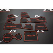 Resim Porsche Macan 2014 2019 Araç Içi Silikon Kaymaz Ped Kaplama Seti (527846358) 