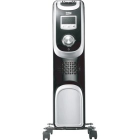 Resim Beko Kumandalı Yağlı Radyatör 2300 W Antrasit Renk Güvenlik Emniyeti ile 12,5 kg 