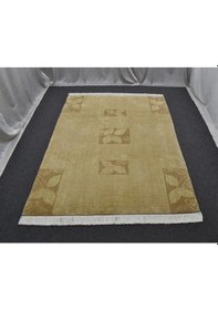 Resim Zehra Abla Halı Yeni 4m2 El Dokuma Görkemli Üç Boyutlu Kabartmalı Bej Çin Yün Salon Halısı 5697 Renkli 