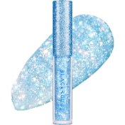 Resim Glitter İçeren Yoğun Pigmentli Likit Göz Farı Pearlvely Glitter Triangle 