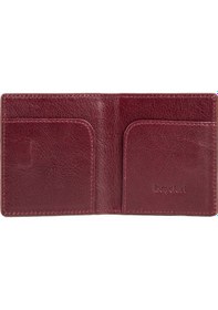 Resim Bayderi Luis Unisex Hakiki Deri Kartlık Bordo 
