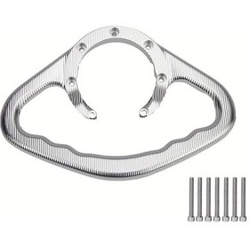 Resim Cloudstore Gümüş Cnc Alüminyum Motosiklet Yolcu Tutamağı - Dayanıklı, Ayarlanabilir, Honda Cbr1100 Cbr400rr Cb1000 