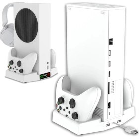 Resim Xbox Series S Fanlı Şarj Standı Xbox Dikey Stand 