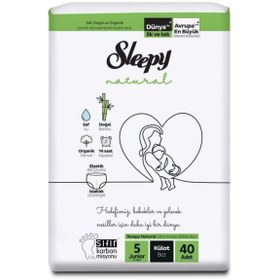 Resim Sleepy Natural Bebek Bez Jmb Külot Junıor 