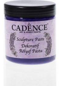 Resim Cadence Sculpture Rölyef Pasta 6831 Mor 250Ml 