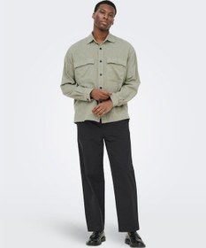 Resim Only & Sons Sinus Tapered Erkek Siyah Pantolon 22037322-jbk 