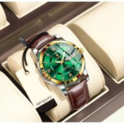 Resim POEDAGAR Erkek Kol Saati Şık Zarif Su Geçirmez 