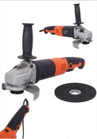 Resim HALL BREATHE Yüksek Güçlü 125mm Spiral Taşlama Makinesi, Devirli ve Profesyonel Kullanım 