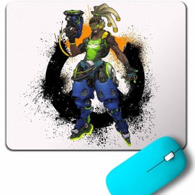 Resim Kendim Seçtim Overwatch Lucıo Heroes Steam Logo Mouse Pad 