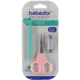 Resim Bebedor Bebek Tırnak Bakım Seti Pembe 