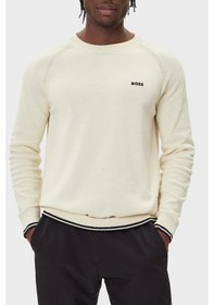 Resim Boss Erkek Kazak 50541938 131 Krem Krem 
