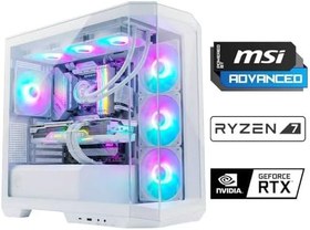 Resim Pano X40 Ryzen 7 5700X 32GB Ram 1TB M.2 NVMe SSD 16GB RTX5060 Ti Sıvı Soğutmalı Msi Oyuncu OEM Paket 