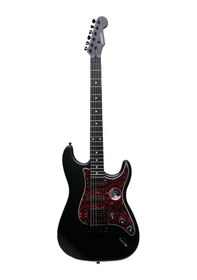 Resim Madison Meg-2bks Mat Siyah Elektro Gitar 