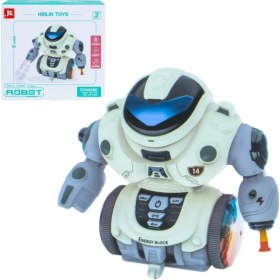 Resim Ctoys 6678-14 Kutuda Dönen Sisli Robot Oyuncak 