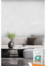 Resim Isı Ve Ses Yalıtımlı Sürülen Duvar Kağıdı Kendinden Yapışkanlı W04-5KG 16.5m² Beyaz 