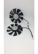 Resim Zotac Gtx1060 6 Gb Gtx 1070 Mini Gtx 1050Ti Grafik Kartı Için Fan 