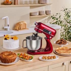 Resim Karaca Maestro Artisan Stand Mikser Kırmızı Ultra Sessiz 6 Litre 