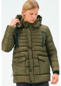 Resim M8657 Dewberry Erkek Mont-haki Haki 