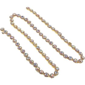 Resim Strade Store 1 Yarda Kristal Rhinestone Örgü Zinciri (Yurt Dışından) 