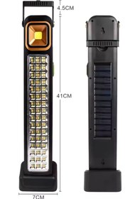 Resim Farissu 45w Şarj Edilebilir Kamp Ve Acil Durum Lambası 5 Saat Kesintisiz Aydınlatma Çok Renkli 