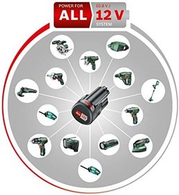 Resim Bosch Akülü El Süpürgesi EasyVac 12 (Akü ve Şarj Cihazı Dahil Değildir, 12 Volt Sistemi, Karton Kutuda) 