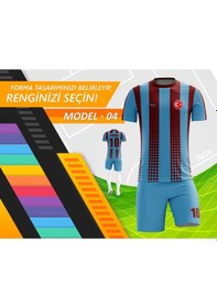 Resim Acr Giyim Kişiye Özel Futbol Forması - Dizayn : Fiber Çok Renkli 