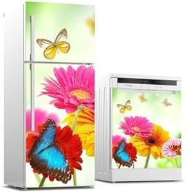 Resim Buzdolabı Ve Bulaşık Makinesi Takım Sticker 0157 