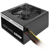 Resim Thermaltake Litepower PS-LTP-0650NPCNEU-2 650W 12 CM Fanlı Güç Kaynağı Thermaltake