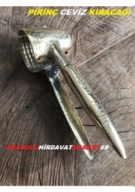 Resim Hayri Pirinç Ceviz Kıracağı Ceviz Kırma Pensesi El Yapımı Pense 