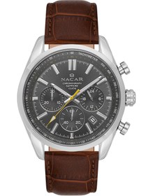 Resim Nacar SAFİR CAM SPOR KAHVERENGİ ERKEK KOL SAATİ NC34-290713-AGL2 