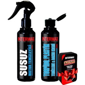 Resim Interwax 2'li Oto Bakım ve Temizlik Seti Susuz Motor Temizleyici N11.3023 