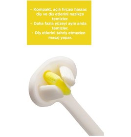 Resim Toothhugger 3 Boyutlu Hassas Çocuk Diş Fırçası Flappy 