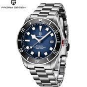 Resim Pagani design PD-1671 100M Su Geçirmez NH35 Japon Mekanizma Otomatik Mekanik Saat Safir Cam Full Çelik Erkek Saat 